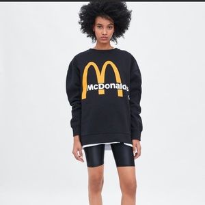 Zara McDonald Collab Sweartshirt